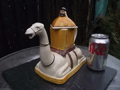 Buy Vtg Novelty Tony Wood Pottery Collector's Teapot Camel & Sheikh Rider • 30.02£