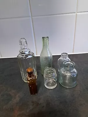 Buy Pre 1940s  Glass Bottles  Mudlarking Finds.  • 4£