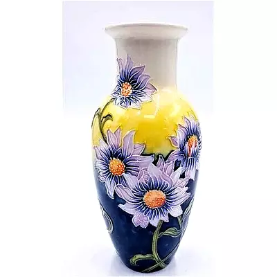 Buy OLD TUPTON WARE 22cm TUBELINED VASE -  THE LILAC DAISY FLOWER DESIGN NEW BOXED • 34.99£