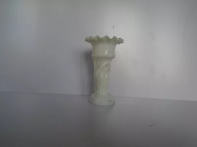 Buy Antique Victorian Milk Glass Posy Vase In The Form Of A Hand • 4.99£