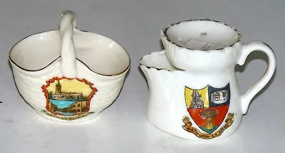 Buy Crested China 2 Models With Wath Upon On Dearne Coal Mining Colliery • 9.99£
