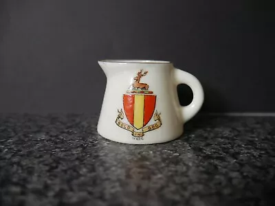 Buy  MODEL Of A JUG  With A WARE CREST Made For Price & Sons SHELLY CRESTED CHINA • 3.85£