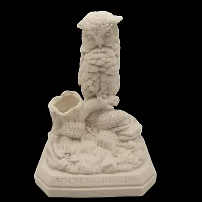 Buy Antique Parian Ware Figure Entitled Reveries Of A Bachelor Lonely Owl.  • 98£