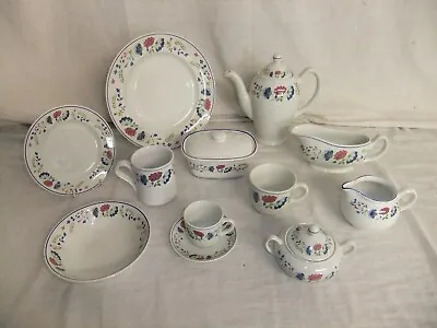 Buy BHS - Priory - Blue Floral Vintage Ironstone Tableware, Excellent Condition 1A2A • 4.99£