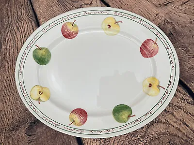 Buy Royal Stafford Pottery. Apples Pattern. Oval Meat Plate/Serving Dish 33 X 26.5cm • 10£