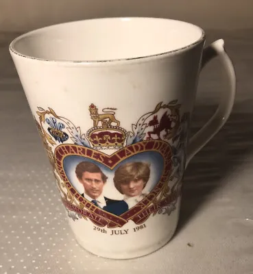 Buy Vintage 1980s Nanrich Pottery Jason Works Marriage Of Prince Charles & Diana Cup • 15£