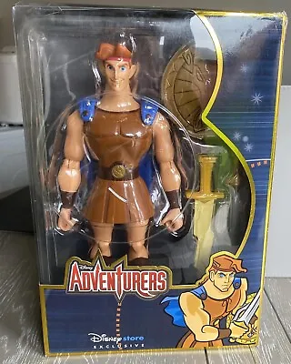 Buy Disney Store Adventurers Hercules Action Figure Rare Toy 12” Doll 1999 Boxed • 99£