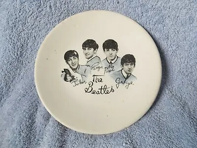 Buy The Beatles Official Washington Pottery Hanley England White Blue Plate Stamped • 26.99£