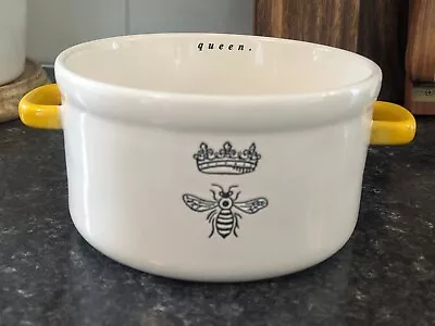 Buy Rae Dunn Queen Bee Bowl Crock Kitchen Decor Casserole Dish • 26.85£