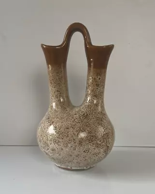 Buy Vintage Pigeon Forge Pottery Brown Speckled Wedding Vase Tennessee • 28.81£