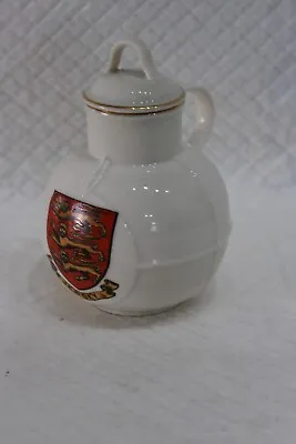 Buy WH Goss Crested China 10cm Jersey Milk Can - VGC • 8£