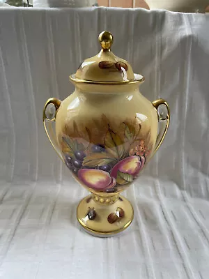 Buy Aynsley - Orchard Gold, Lidded Vase/Urn • 59.99£