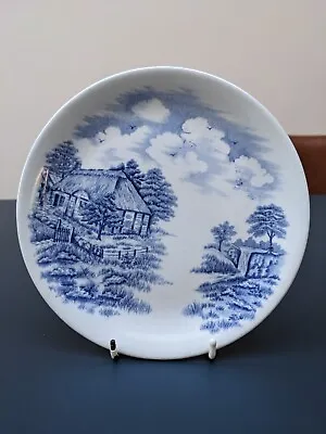 Buy Alfred Meakin Famous Famous Cottages Plate  Izaak Waltons  Cottage England 17cm • 4£