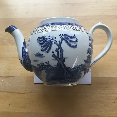 Buy Antique Booths 1906-44 Real Old Willow Silicon China Teapot No Lid • 15.95£