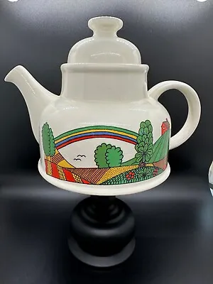 Buy Vintage Teapot Country Lane Robin Cody Crown Devon Staffordshire England • 14.40£