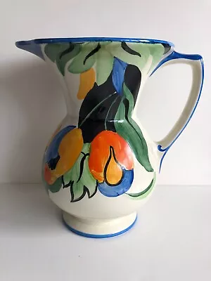 Buy Beswick Art Deco Jug Floral Design - Handpainted No.7194 • 59.99£