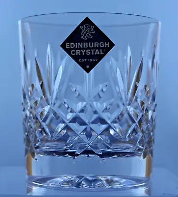 Buy EDINBURGH CRYSTAL - LOMOND - 6ozs  WHISKY TUMBLER GLASS  7.6cm / 3  UNUSED NEW • 19£
