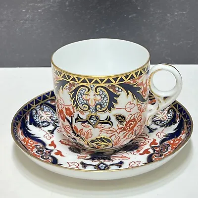 Buy Royal Crown Derby Porcelain Imari Kings Pattern Cup & Saucer • 45.52£