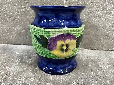 Buy Vintage Maling Pottery Ceramic Vase Lustre Ware Maling Floral • 32.99£