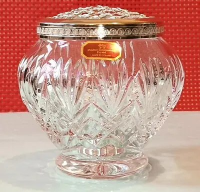 Buy Doulton International Crystal Rose Bowl+ Silver-Plated Grill Excellent Condition • 15£