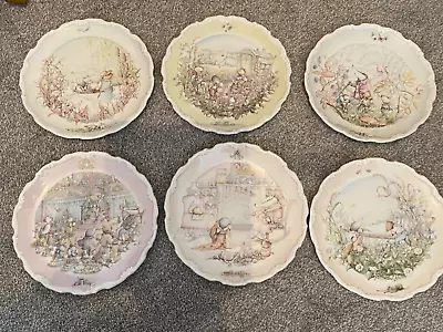 Buy Set Of 6 Royal Doulton The Wind In The Willows Decorative Plates - 8  • 6£
