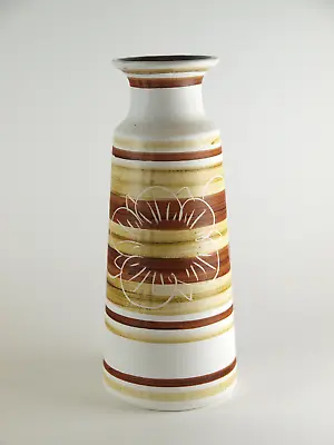 Buy Vintage Cinque Ports Rye Pottery Sgraffito Vase - 23.7 Cm • 12.50£