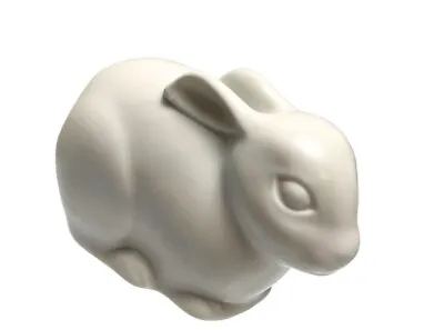 Buy Tirschenreuth White Porcelain Small Rabbit Bunny Germany 3.5  Long  1.75  High • 14.41£