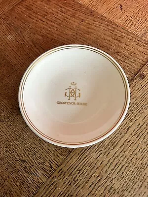 Buy Wedgewood Small Pin Dish Grosvenor House Gold Painted Rim And Central Design • 0.99£