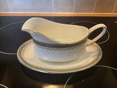 Buy Paragon Kensington Pattern Sauce /Gravy Boat & Stand VGC (p&p Included) • 12.99£