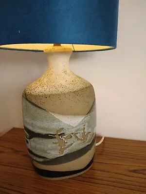 Buy Retro Lamp By Peter Ellery, Newlyn Tremaen Studio Pottery Table Lamp. • 170£