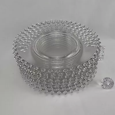 Buy Imperial Candlewick Crystal Elegant Glassware Set Of 4 Bread & Butter Plates • 18.87£
