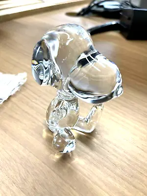 Buy Baccarat Snoopy Crystal Glass Figure Without Original Box Used From Japan • 142.48£