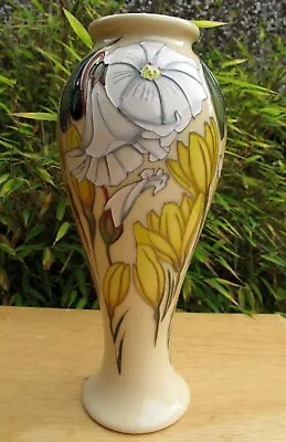 Buy Moorcroft Master Golden Crocus Vase 14.06.18  Shape 75/8 First Quality RRP £395 • 195£