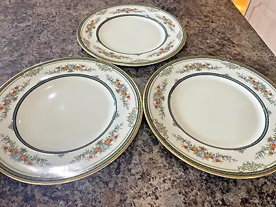 Buy A Minton Stanwood Pattern 3 Dinner Plates • 19.99£