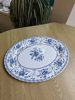 Buy Vintage Johnson Brothers Indies Oval Serving Plates 13.75  X 10.5  Excellent  • 10.75£