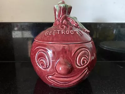 Buy Vintage Sylvac 4553 - Beetroot Face Pot • 9.95£