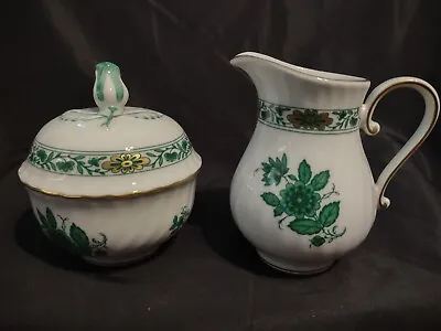 Buy Lovely Kaiser Schonbrunn Cream And Sugar Set West Germany Gold Accents  • 22.79£
