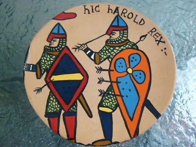 Buy Studio Art Courtney Bayeux Pottery Plate Battle Of Hastings King Harold • 24.99£
