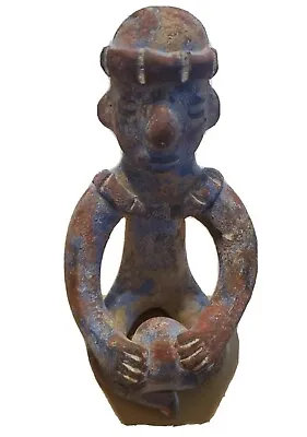 Buy 6  Mayan Mexican Pottery Primitive Figure Terracotta Clay Sculpture Handmade • 17.99£