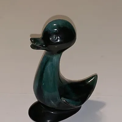 Buy Vintage Blue Mountain Pottery Duck Figurine W/ Teal Blue Green • 9.73£