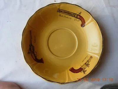 Buy The Royal Worcester Group Palissy England Pistols Around A Large Saucer  • 4.99£