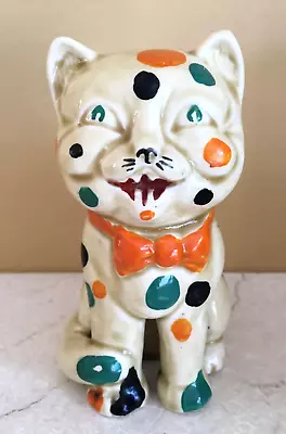Buy Clarice Cliff Bizarre Newport Pottery Laughing Cat Ornament Art Deco 11 Cm 😺 • 595£