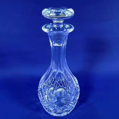 Buy Vintage Cut Crystal Glass Decanter With Stopper • 40£