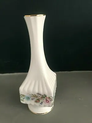 Buy Large Aynsley English Fine Bone China   Wild Tudor  Design Vase  • 5£