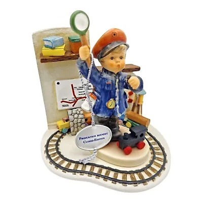 Buy Goebel Hummel Figurine  All Aboard!  2044 With Hummelscape Homeward Bound 1044D • 70£