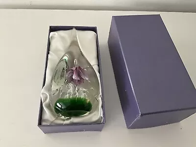 Buy Crystal Clear Collectibles Tear Drop Glass Paperweight ‘ Varunee’  • 12.50£