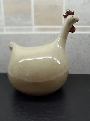 Buy Hen Roost Ceramic Glazed Red & Tan  Farmhouse Kitchen Figurine Signed Sio • 9.99£