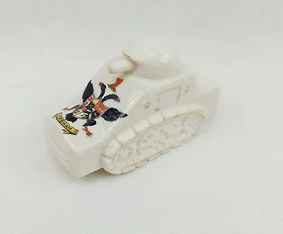 Buy Corsham Crested Ware WW1 Tank By Arcadian China • 45£