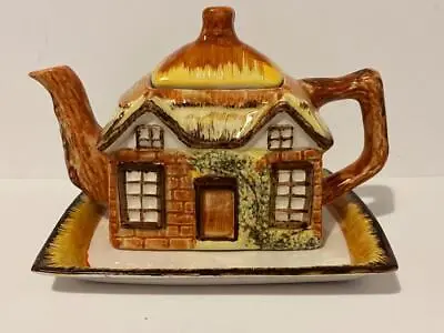 Buy Vintage / Retro Price Kensington Cottage Ware Teapot+ Tray • 8.99£