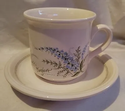 Buy Biltons Staffordshire Cup And Saucer Foxglove Tableware • 14£